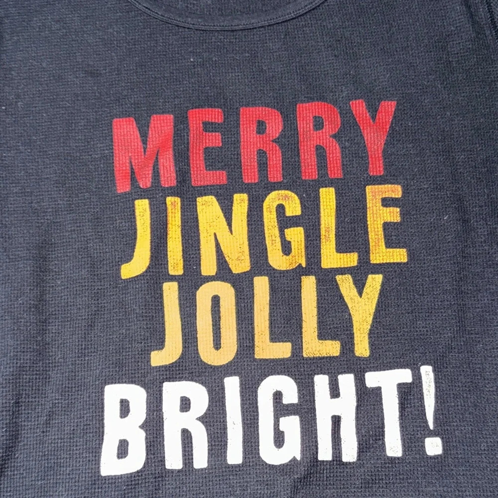 Old Navy Kids Long Sleeve Tee with Festive Text